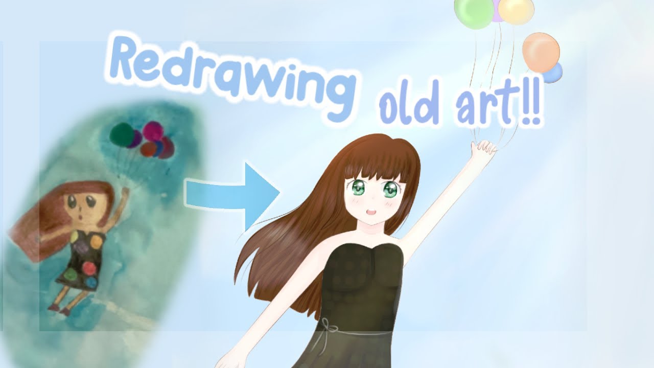 Redrawing Old Art Speedpaint Youtube