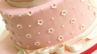 How to Create a Quilted Pattern on a Cake