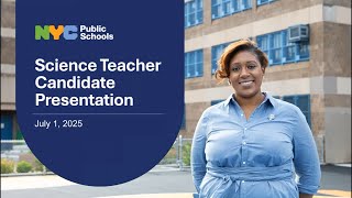Teaching Science at NYC Public Schools