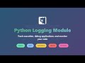 Python Logging: Master Debugging & Error Tracking 🚀