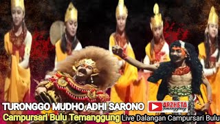 TURONGGO MUDHO ADHI SARONO CAMPURSARI BULU LIVE PERFOM DALANGAN CAMPURSARI BULU TEMANGGUNG #viral