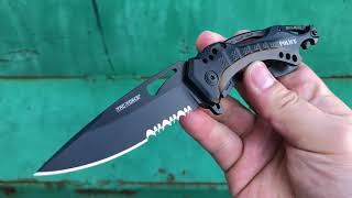 Tac Force Police Spring Assisted Pocket Knife