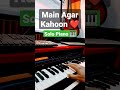 Main Agar Kahoon Tumsa Haseen | Om Shanti Om | Solo Piano | #shorts #shortsvideo #shortsfeed