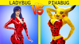 Miraculous Ladybug & Cat Noir! Minha namorada está desaparecida! Pokémon na vida real!