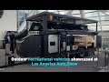 Outdoor recreational vehicles showcased at Los Angeles Auto Show