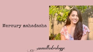 Mercury mahadasha in astrology