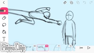 How to Animate a Fight scene in Flipaclip #fight