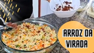 ARROZ DA VIRADA.veja passo a passo a receita mais que especial para a virada de ano.