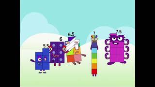 Numberblocks Halves intro (This time with) 5.5-10 WE FINISHED 🗣️🔥THIS UP WITH THE HALVES!!!🗣️🔥