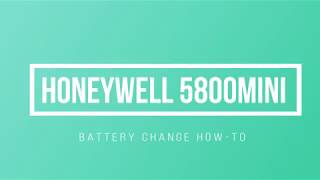 Honeywell 5800MINI battery change instructions