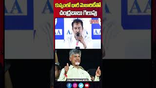 కుప్పంలో భారీ మెజారిటీతో చంద్రబాబు గెలుపు | Mahaa News