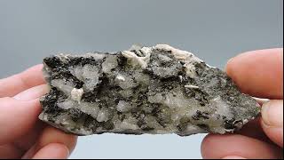 Siderite and baryte on quartz from Germany – old find - cabinet size