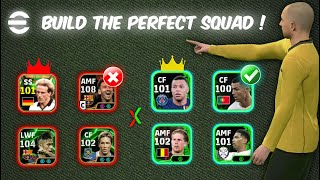 How to Build the Perfect Squad in eFootball 2025 | Epic Cards Are Overrated 🔥