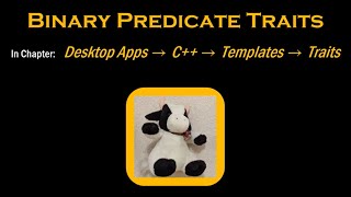 C++: Binary Predicate Traits