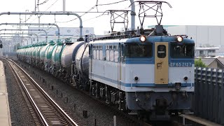 8876レ EF65-2127+タキ