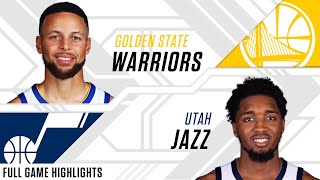 Golden State Warriors at Utah Jazz | January 1, 2022 | Full Game Highlights