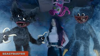 Huggy Wuggy and Killy Willy fight / Beastbuster movie / Poppy PlayTime horror film