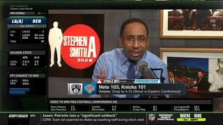 ESPN on FIRST TAKE | Stephen A. Smith IMPRESSED by Nets def. Knicks 103-101