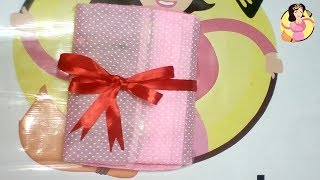 Diy# طريقة تغليف هدايا | تغليف هدية كتاب من #اشغال #شطورة
