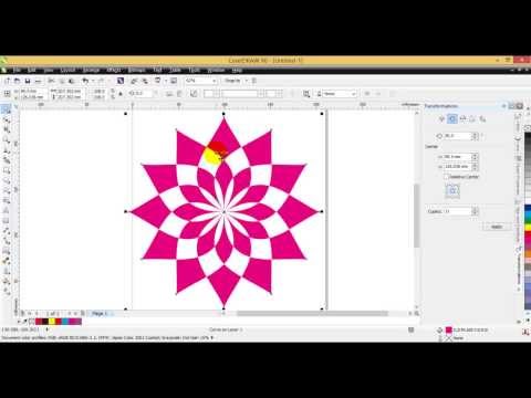 Tutorial Creating patterns in CorelDRAW Tutorial Creating patterns in CorelDRAW