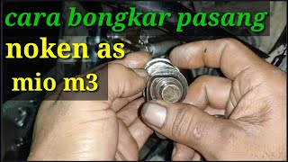 Cara bongkar pasang noken as mio m3