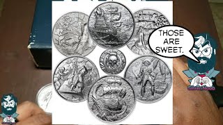 PRIVATEER 6 ROUND 2 OZ SILVER COLLECTION #silvernoob #silver #silverstacker