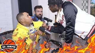 4xtra Almost Attacks Orlando Brown for Being Zesty on Camera!