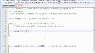 cygwin gcc C function tutorial
