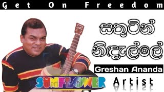 සතුටින් නිඳැල්ලේ | Sathutin Nindalle | Greshan Ananda.