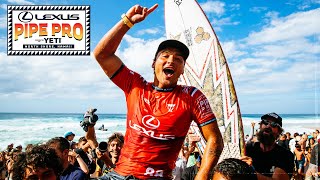 Barron Mamiya Drops Perfect 10, Claims North Shore Victory For Pipe Pro Win