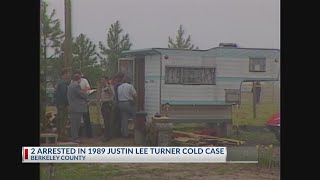 Update information: 2 arrested in 1989 Justin Lee Turner cold case