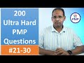 200 Ultra Hard PMP Questions #21-30