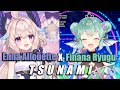 TSUNAMI - Finana Ryugu X Enna Allouette【NIJISANJI EN】 (Fan Made)