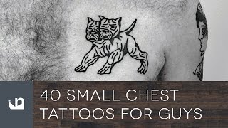 40 Small Chest Tattoos For Men
