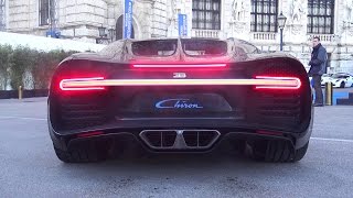 Bugatti Chiron - SOUND - Start Up & LOUD Revs!