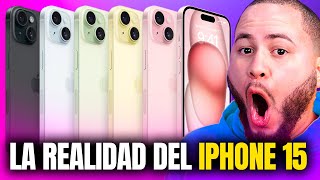 iPhone 15 Y iPhone 15 PLUS SE ROBAN EL SHOW!!! PRIMERAS IMPRESIONES REAL!!!!!
