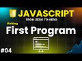 Write Your First JavaScript Code in 5 Minutes! 🚀 No Experience Needed!