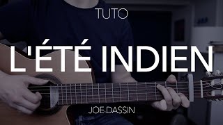 TUTO GUITARE SIMPLE : L'été indien - Joe Dassin