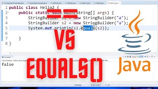 equals () vs == | Java 11