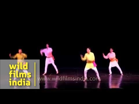 Men Perform Folk Dance Of Jammu And Kashmir At International Folk Dance ...