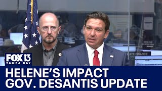 Hurricane Helene aftermath: Governor DeSantis gives update