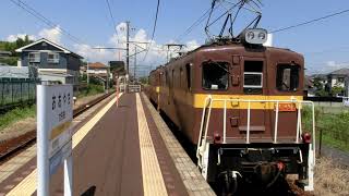 三岐鉄道大矢知駅にて(1) 2012.8.17