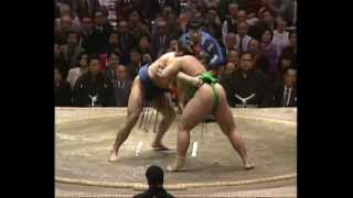 Takahanada vs. Misugisato : Hatsu 1992 (貴花田 対 三杉里)