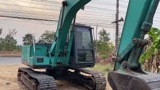 แม็คโคร kobelco sk045 มาร์คทู ระบบดี แอร?เย็น ลงจอดบุรีรัมย์ สนใจชมรถจริงได้