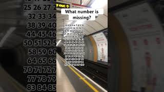 Which number is missing? #shorts #youtubeshorts #shortsfeed #fyp #foryou #foryoupage #viral #yt