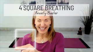 4 Square Breathing: Anxiety-Buster | BREATH