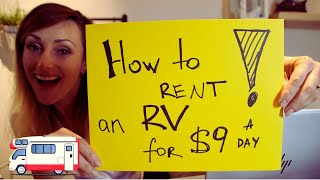 WE RENTED an RV FOR $9/DAY. RV relocation hack!