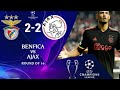 Benfica VS Ajax (2-2) Extended Highlights |All Goals|UEFA Champions League