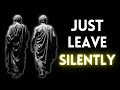 LEARN TO BE MISSED | STOICISM