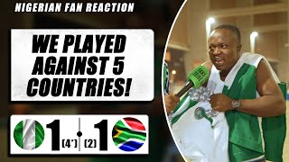 NIGERIA 1-1 (4-2) SOUTH AFRICA ( Henry - NIGERIAN FAN REACTION) - AFCON 2023 HIGHLIGHTS